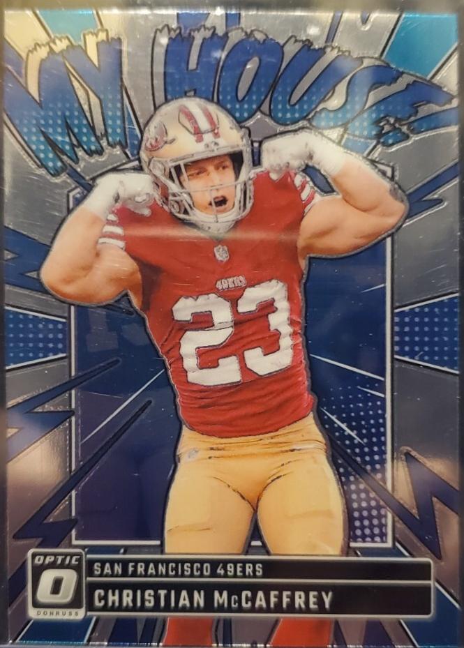 2024 Panini Donruss Optic My House Christian McCaffrey #2 card
