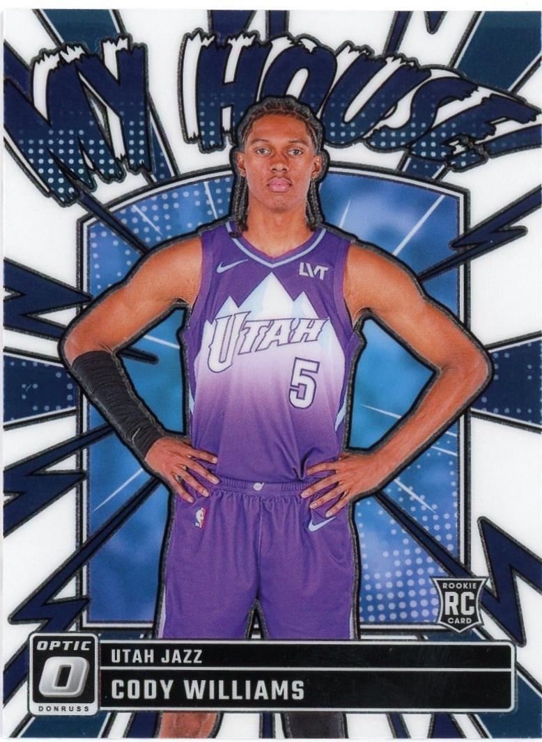 2024 Panini Donruss Optic My House Cody Williams #4 card