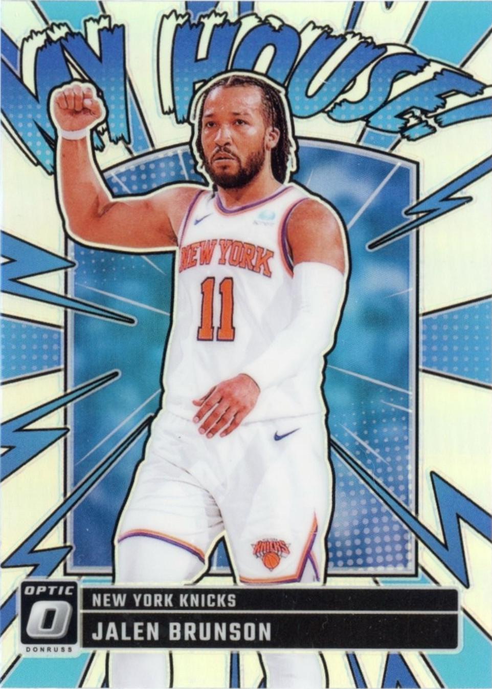2024 Panini Donruss Optic My House Jalen Brunson [Holo] #12 card
