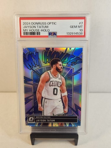 2024 Panini Donruss Optic My House Jayson Tatum [Holo] #7 card