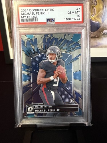 2024 Panini Donruss Optic My House Michael Penix Jr. #7 card