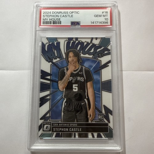 2024 Panini Donruss Optic My House Stephon Castle #16 card
