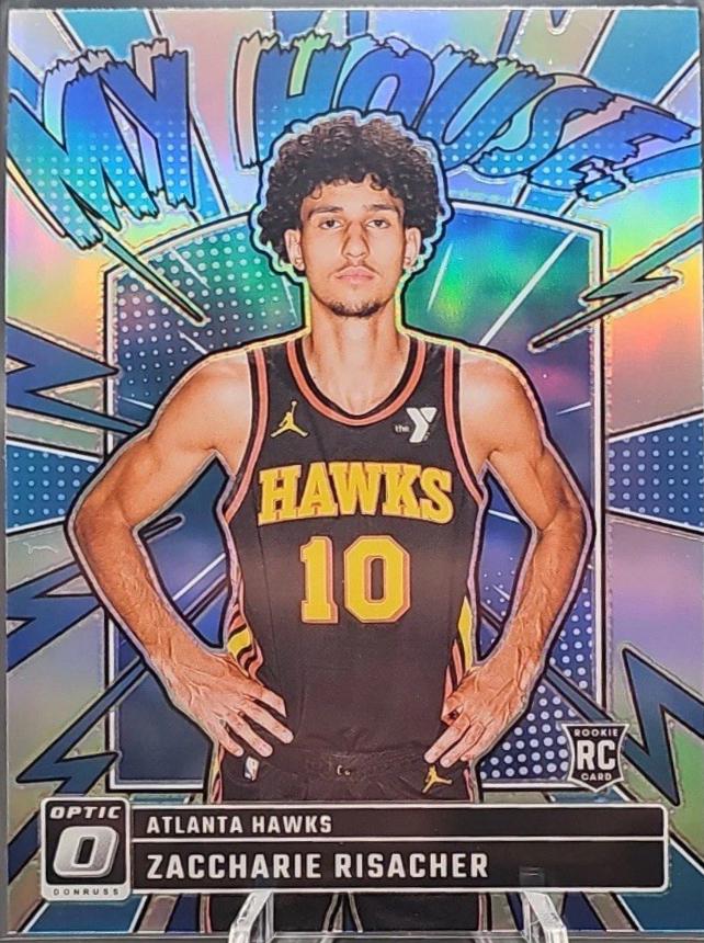 2024 Panini Donruss Optic My House Zaccharie Risacher [Holo] #13 card