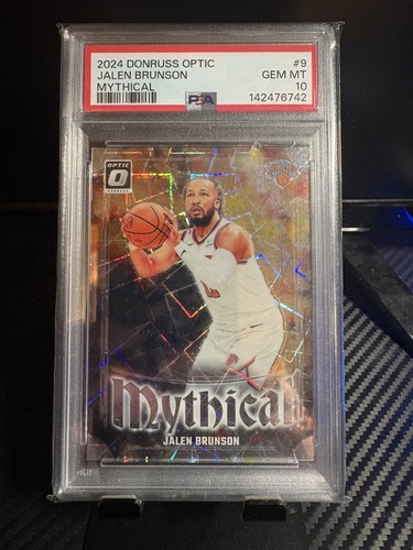 2024 Panini Donruss Optic Mythical Jalen Brunson #9 card