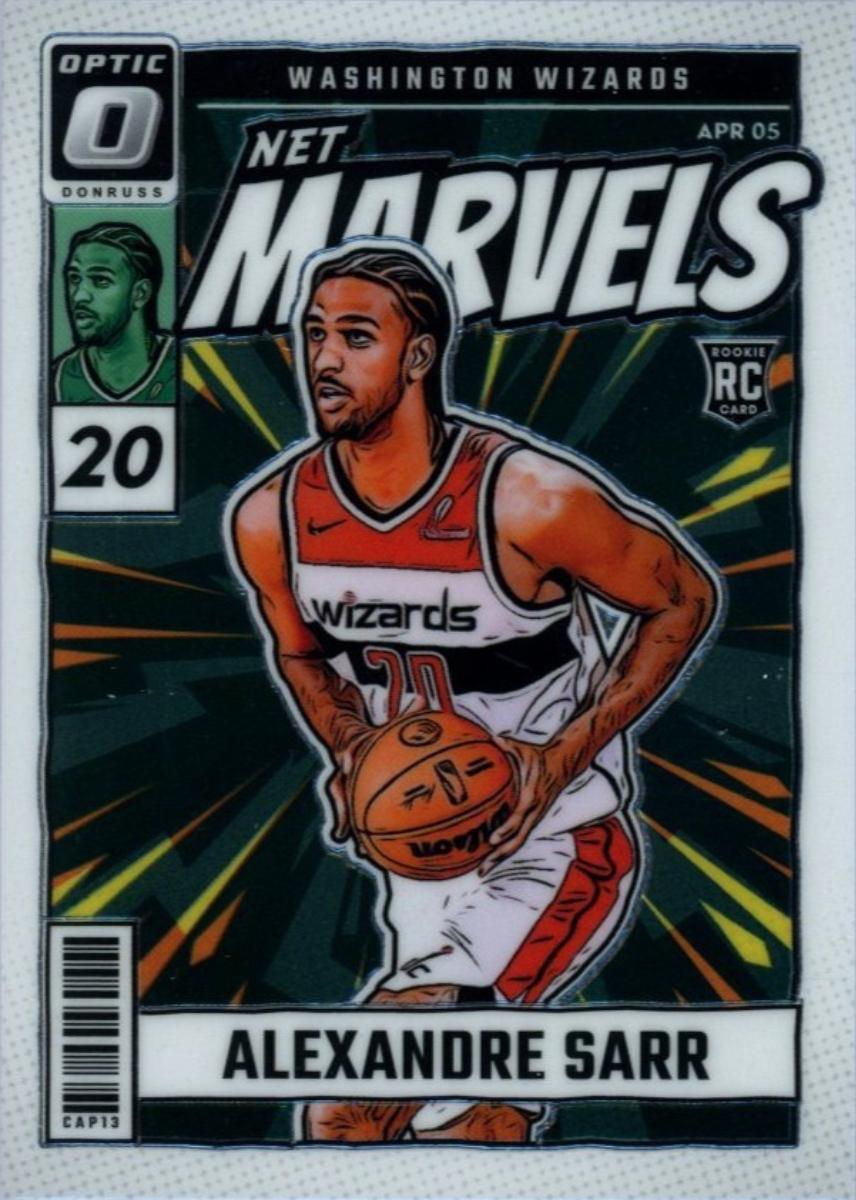 2024 Panini Donruss Optic Net Marvels Alexandre Sarr #7 card
