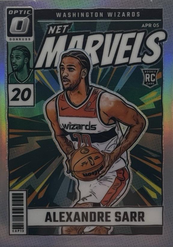 2024 Panini Donruss Optic Net Marvels Alexandre Sarr [Holo] #7 card