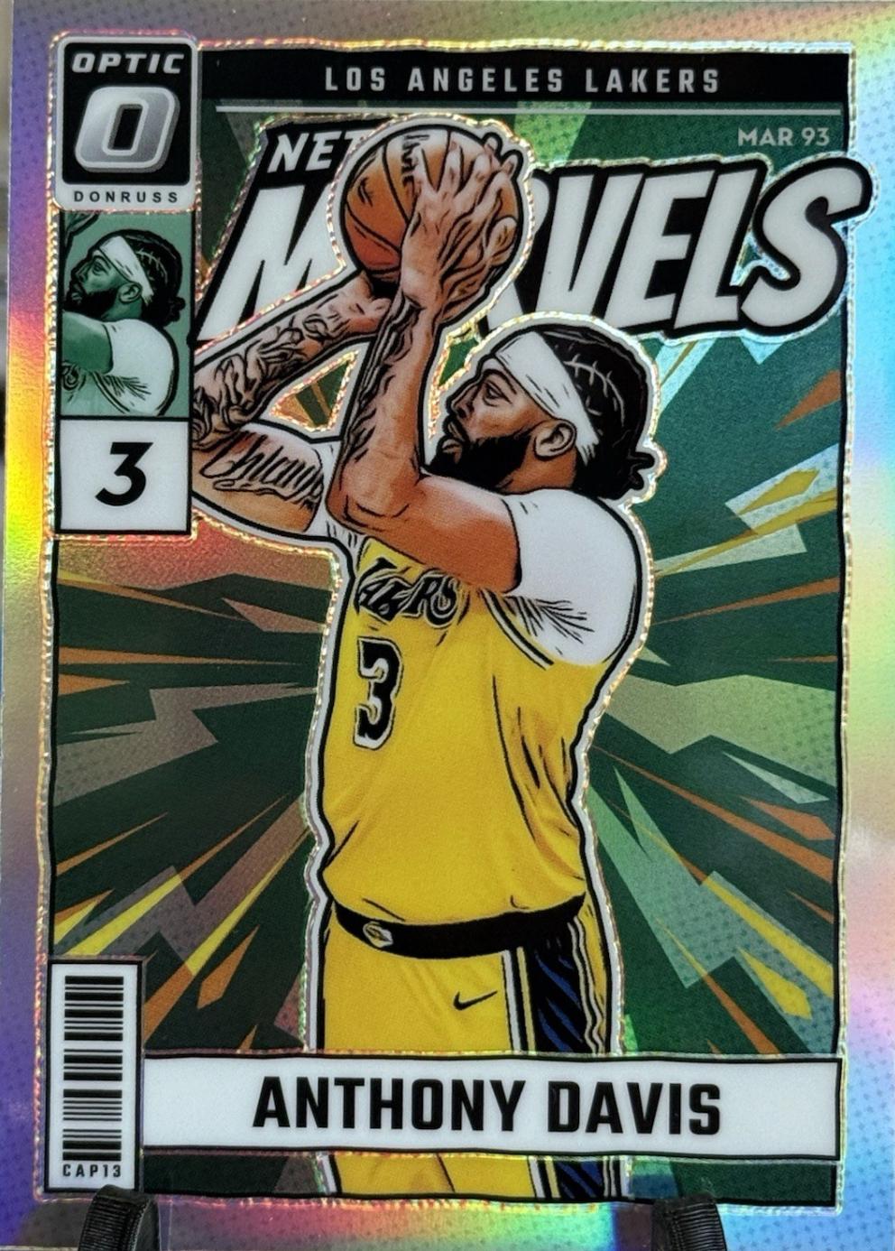 2024 Panini Donruss Optic Net Marvels Anthony Davis [Holo] #5 card