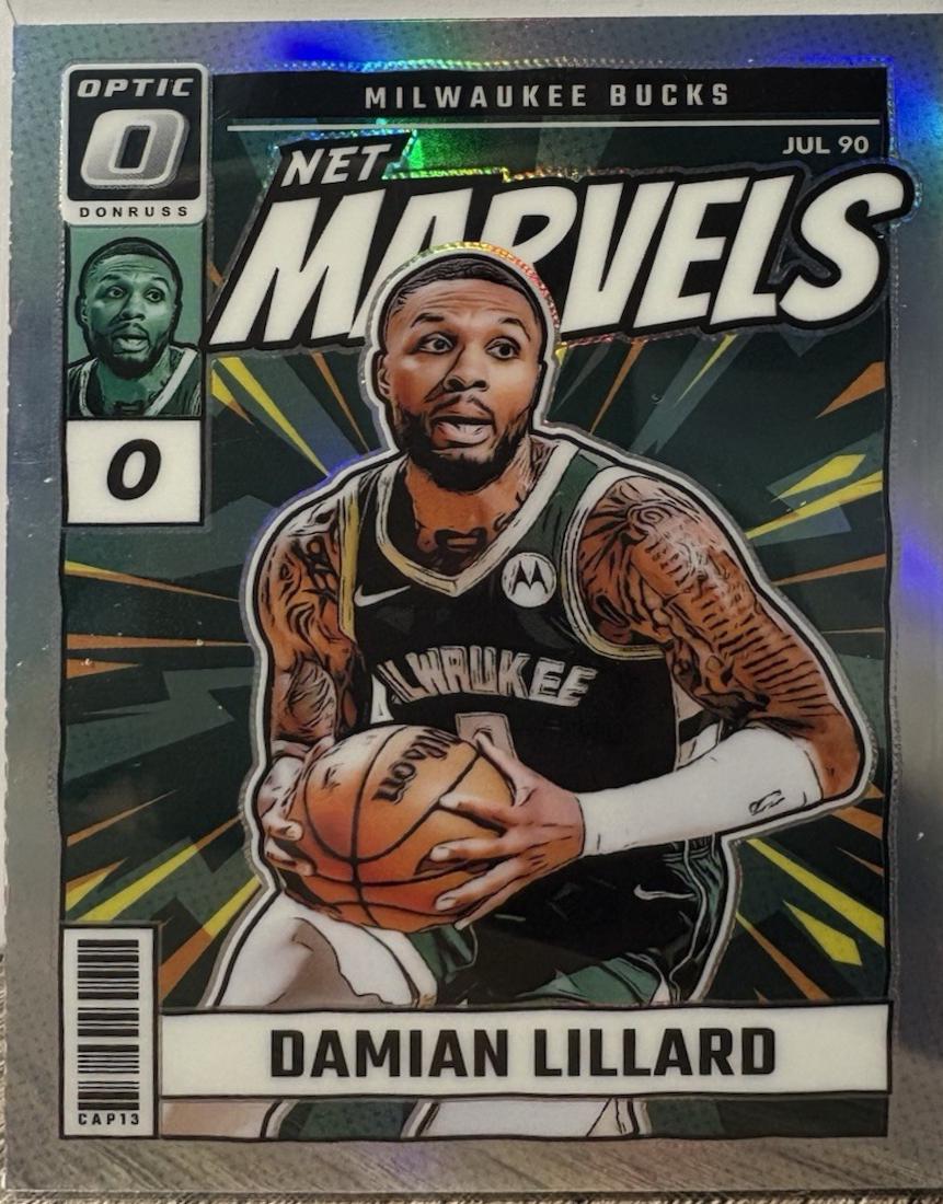 2024 Panini Donruss Optic Net Marvels Damian Lillard #20 card