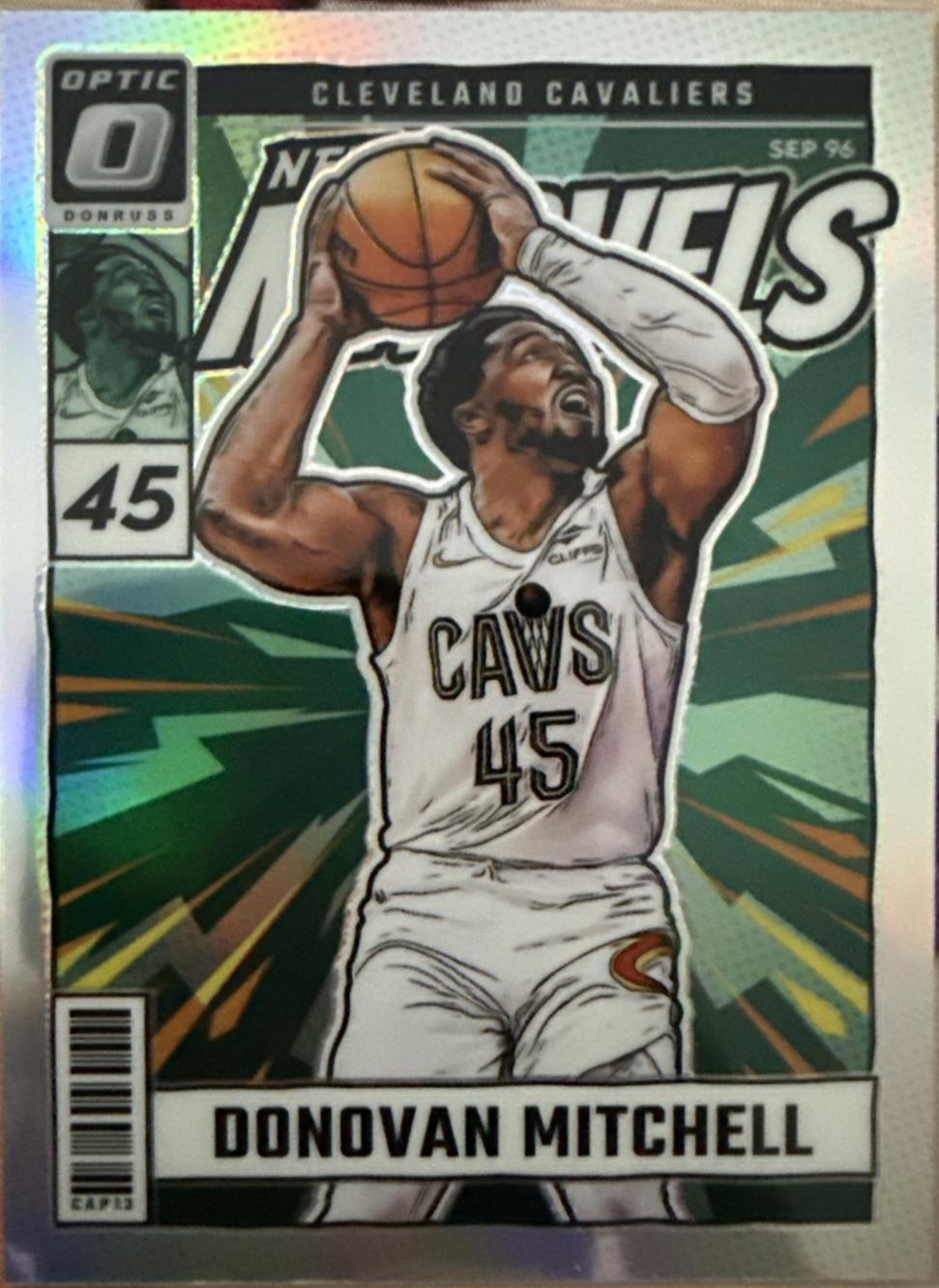 2024 Panini Donruss Optic Net Marvels Donovan Mitchell [Holo] #13 card