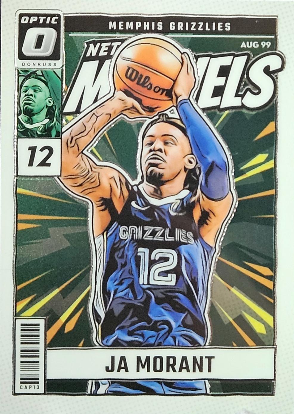 2024 Panini Donruss Optic Net Marvels Ja Morant #10 card