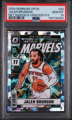 2024 Panini Donruss Optic Net Marvels Jalen Brunson #22 card