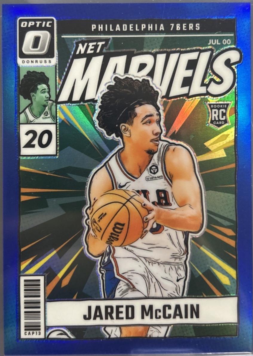 2024 Panini Donruss Optic Net Marvels Jared McCain [Blue] #23 card