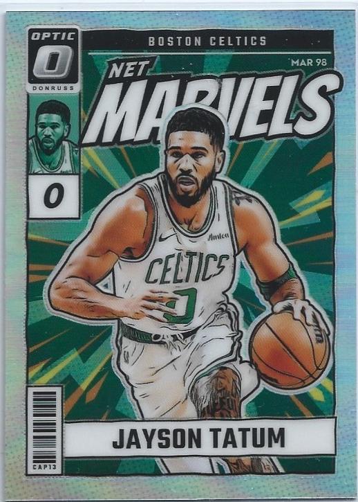 2024 Panini Donruss Optic Net Marvels Jayson Tatum [Holo] #1 card