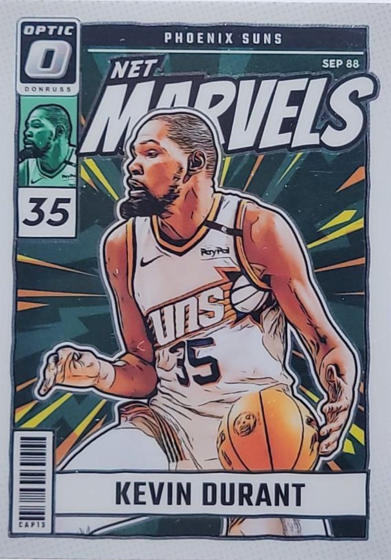 2024 Panini Donruss Optic Net Marvels Kevin Durant #18 card