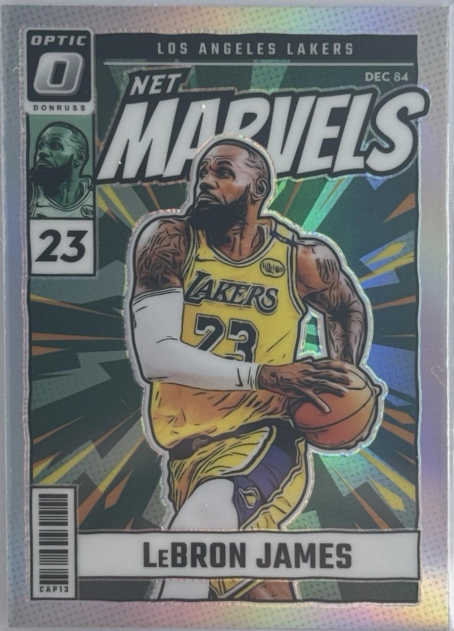 2024 Panini Donruss Optic Net Marvels LeBron James [Holo] #24 card