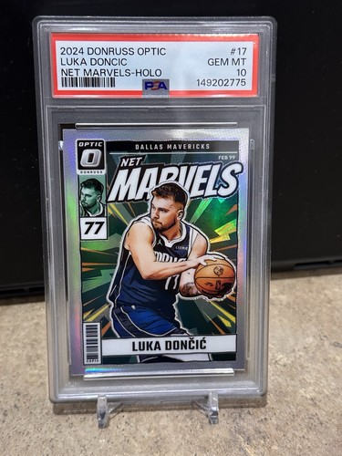 2024 Panini Donruss Optic Net Marvels Luka Doncic [Holo] #17 card