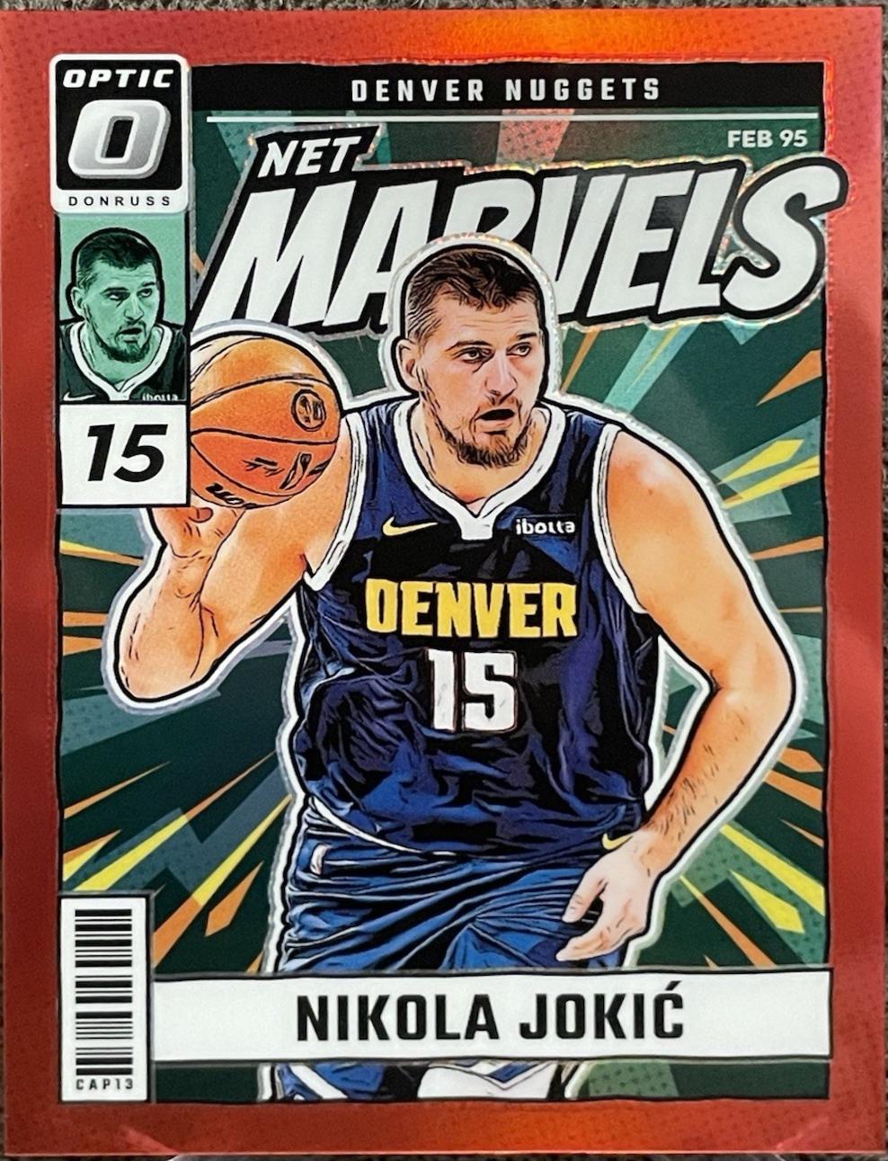 2024 Panini Donruss Optic Net Marvels Nikola Jokic [Red] #21 card
