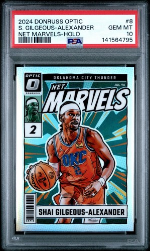 2024 Panini Donruss Optic Net Marvels Shai Gilgeous-Alexander [Holo] #8 card