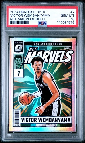 2024 Panini Donruss Optic Net Marvels Victor Wembanyama [Holo] #2 card
