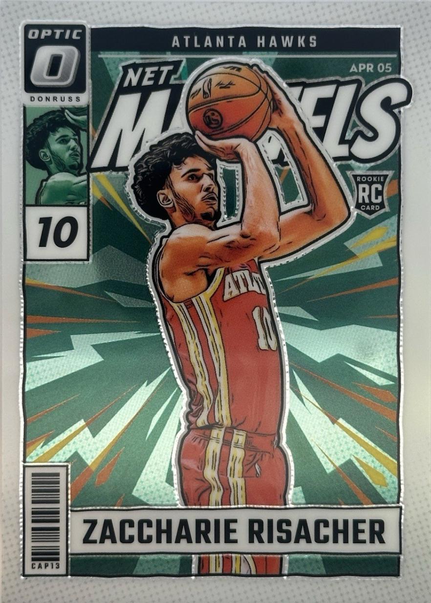 2024 Panini Donruss Optic Net Marvels Zaccharie Risacher #25 card