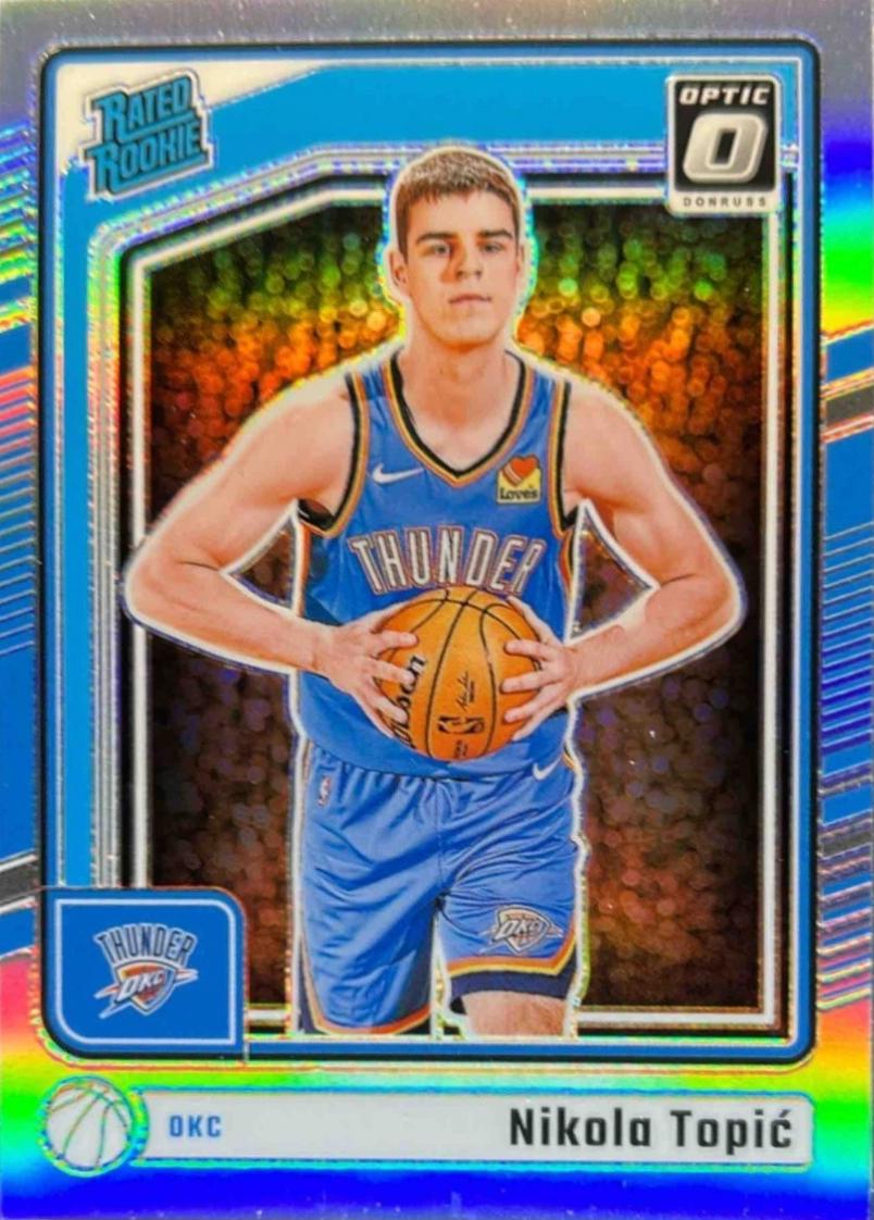 2024 Panini Donruss Optic Nikola Topic [Holo] #278 card