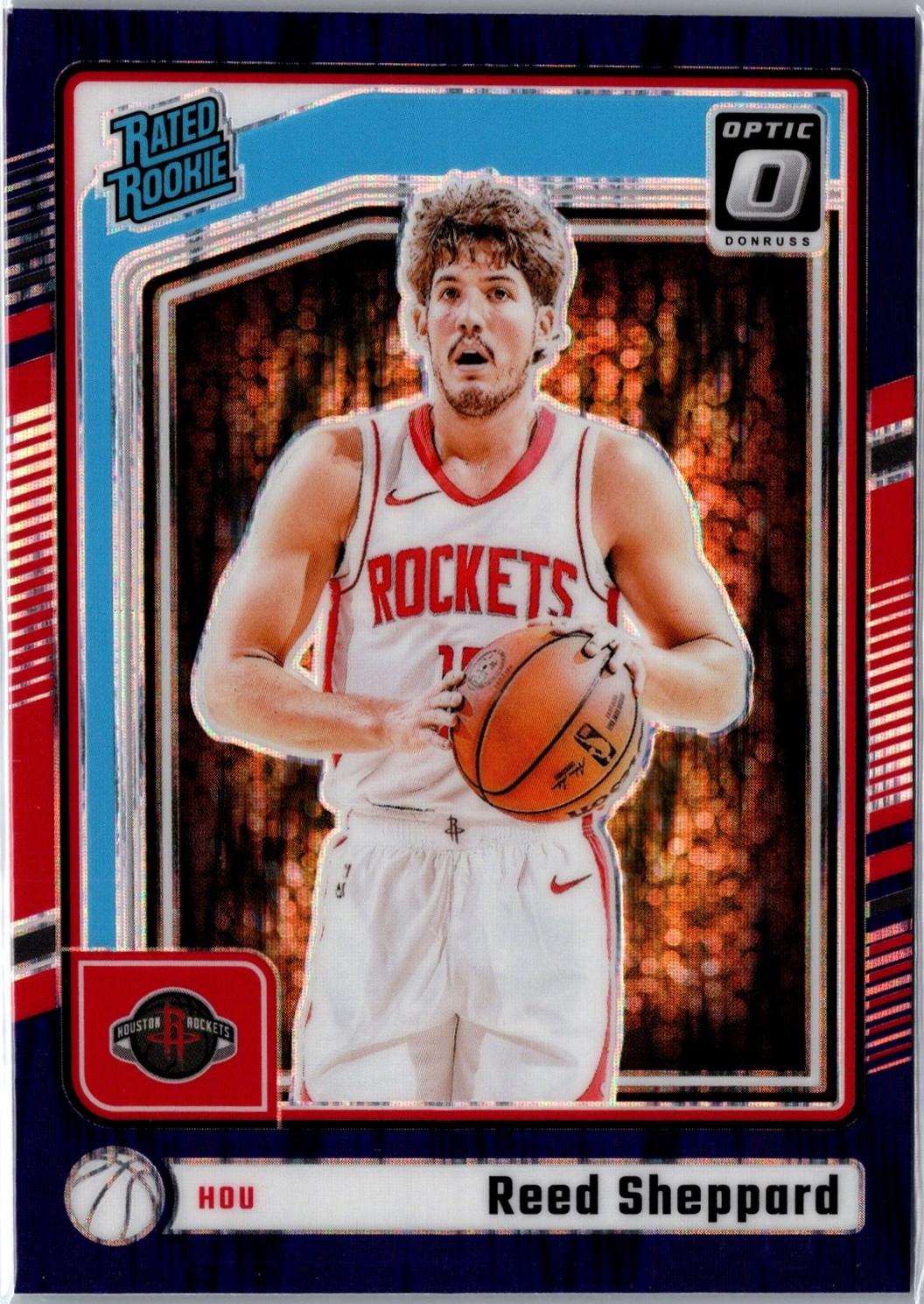 2024 Panini Donruss Optic Reed Sheppard [Purple Shock] #255 card