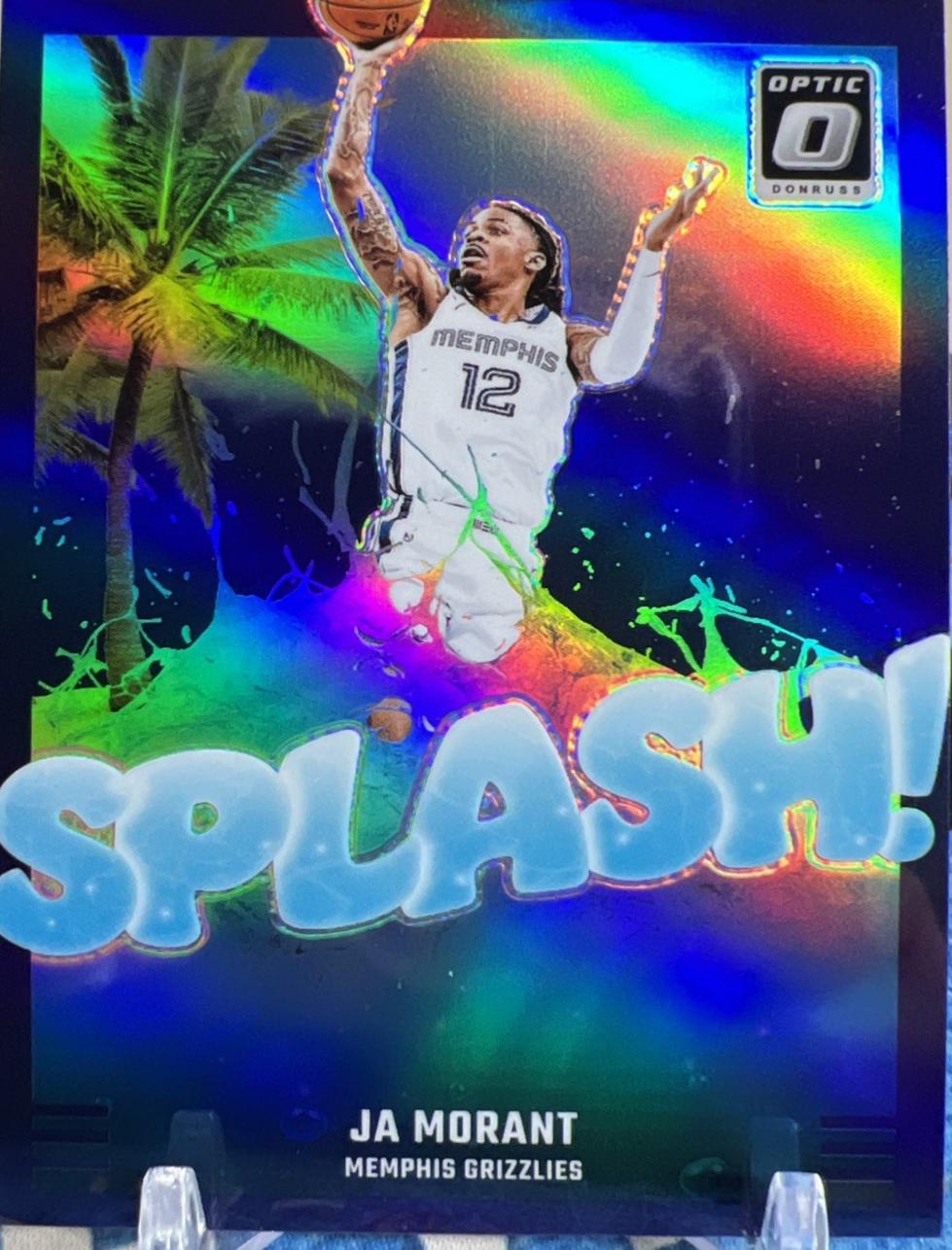 2024 Panini Donruss Optic Splash Ja Morant [Purple] #15 card