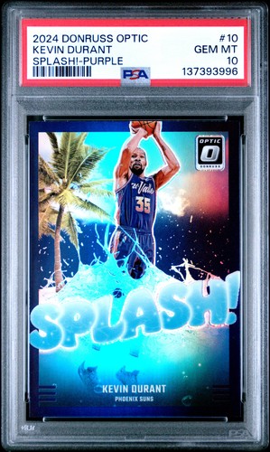 2024 Panini Donruss Optic Splash Kevin Durant [Purple] #10 card