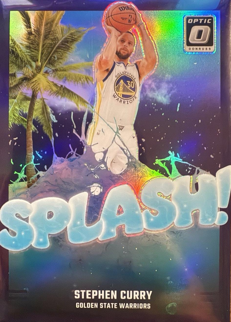 2024 Panini Donruss Optic Splash Stephen Curry [Purple] #2 card