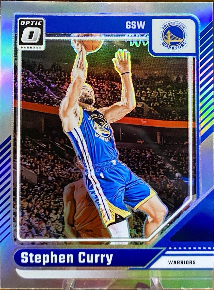 2024 Panini Donruss Optic Stephen Curry [Holo] #155 card