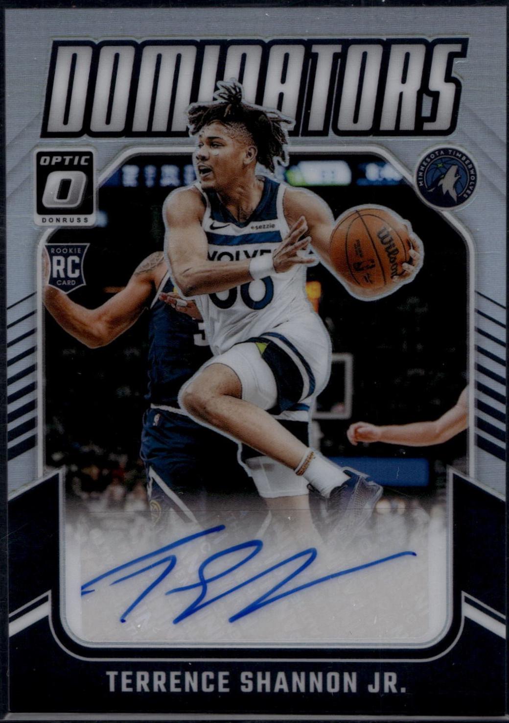 2024 Panini Donruss Optic Terrence Shannon Jr. [Signature] #301 card