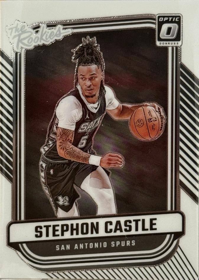 2024 Panini Donruss Optic The Rookies Stephon Castle #4 card