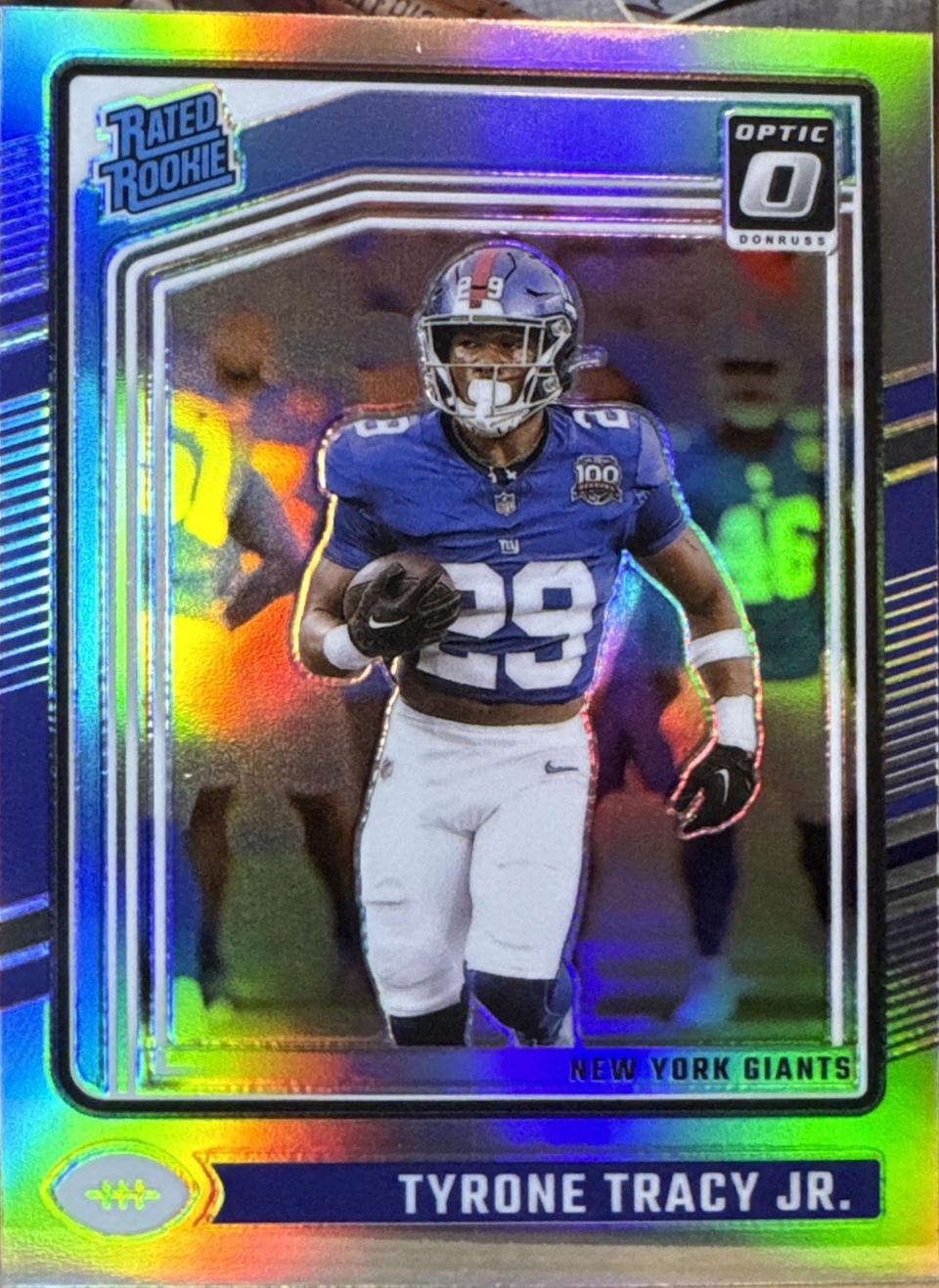 2024 Panini Donruss Optic Tyrone Tracy Jr. [Holo] #259 card
