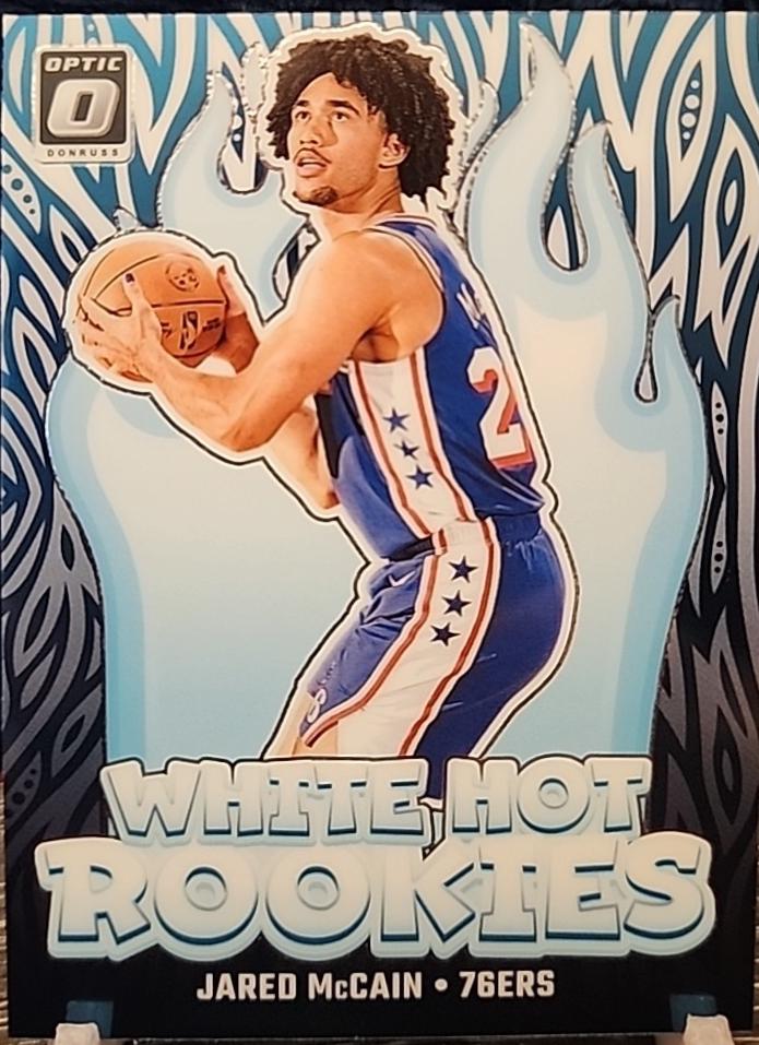2024 Panini Donruss Optic White Hot Rookie Jared McCain #2 card
