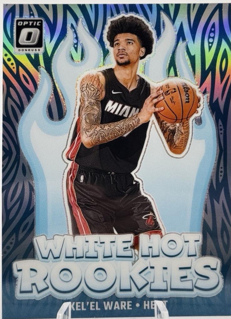 2024 Panini Donruss Optic White Hot Rookie Kel'el Ware #5 card