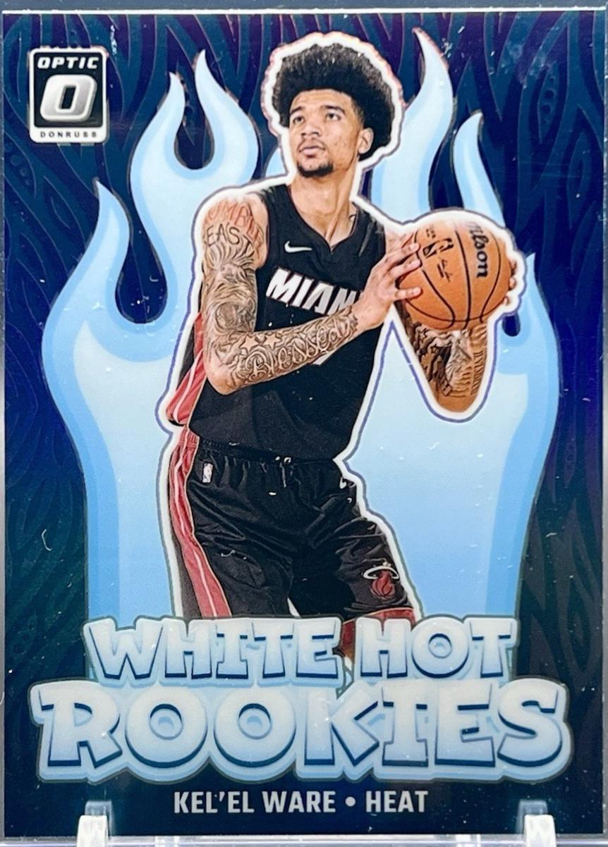 2024 Panini Donruss Optic White Hot Rookie Kel'el Ware [Purple] #5 card