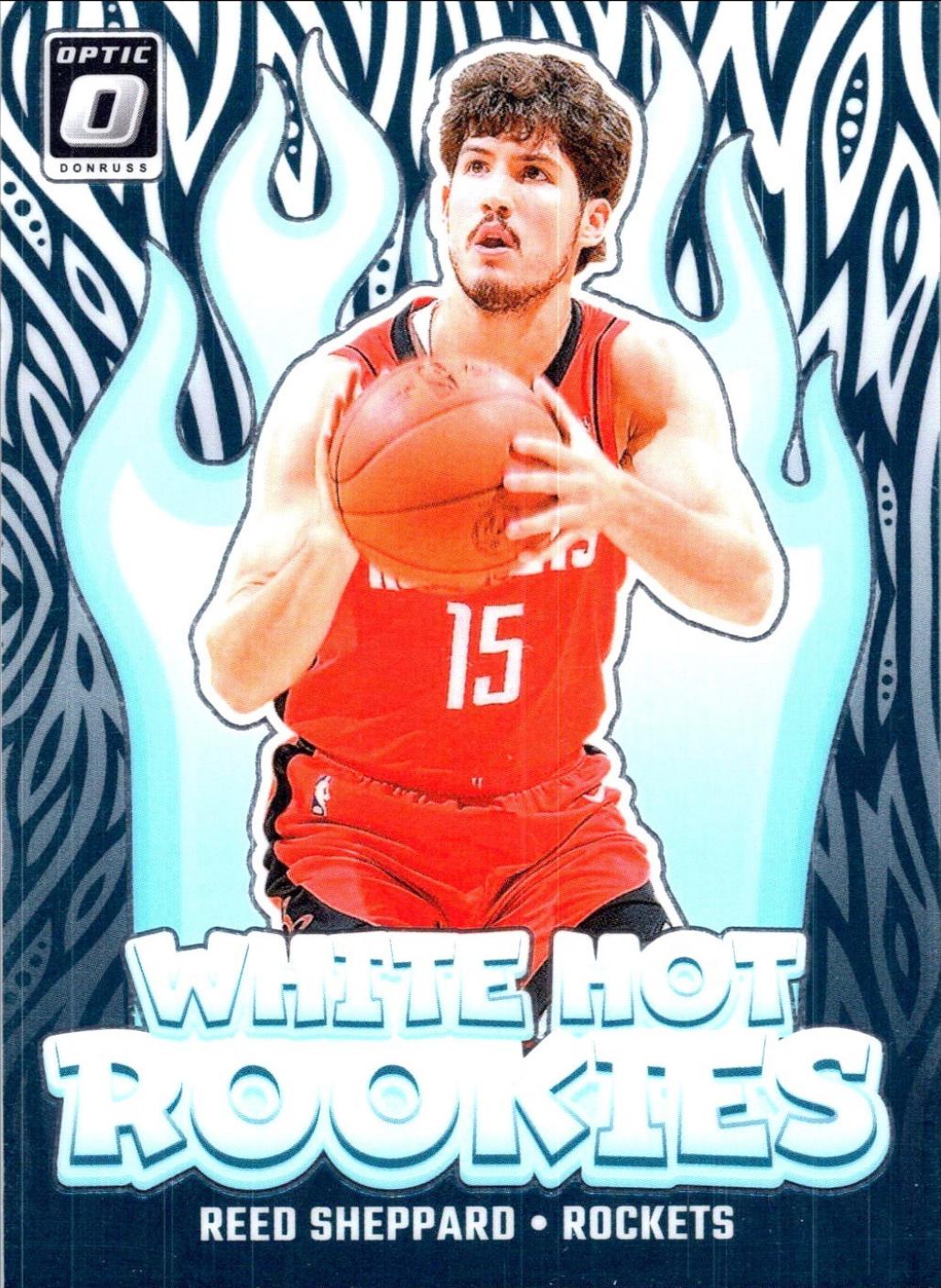 2024 Panini Donruss Optic White Hot Rookie Reed Sheppard #12 card