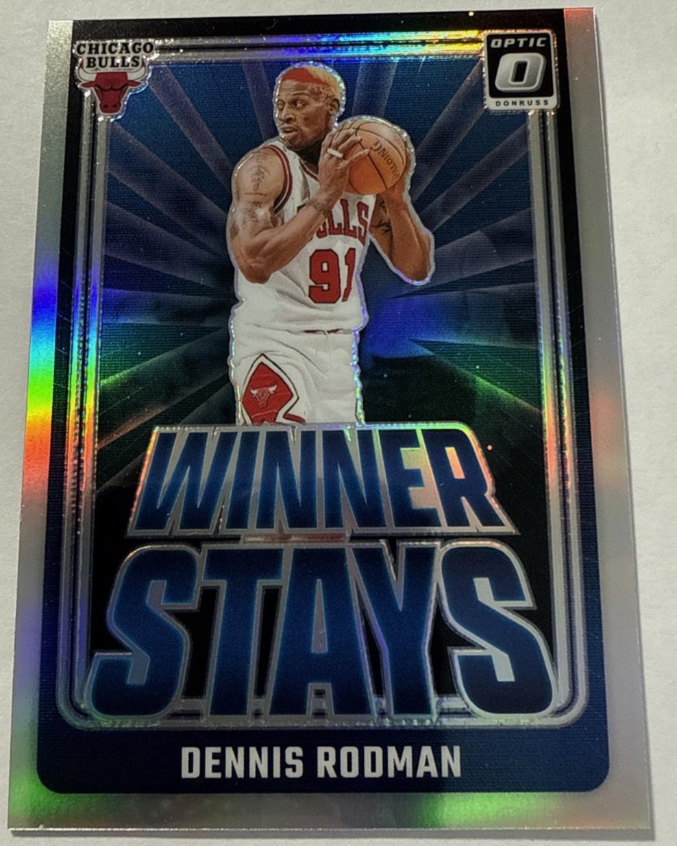 2024 Panini Donruss Optic Winner Stays Dennis Rodman [Holo] #16 card