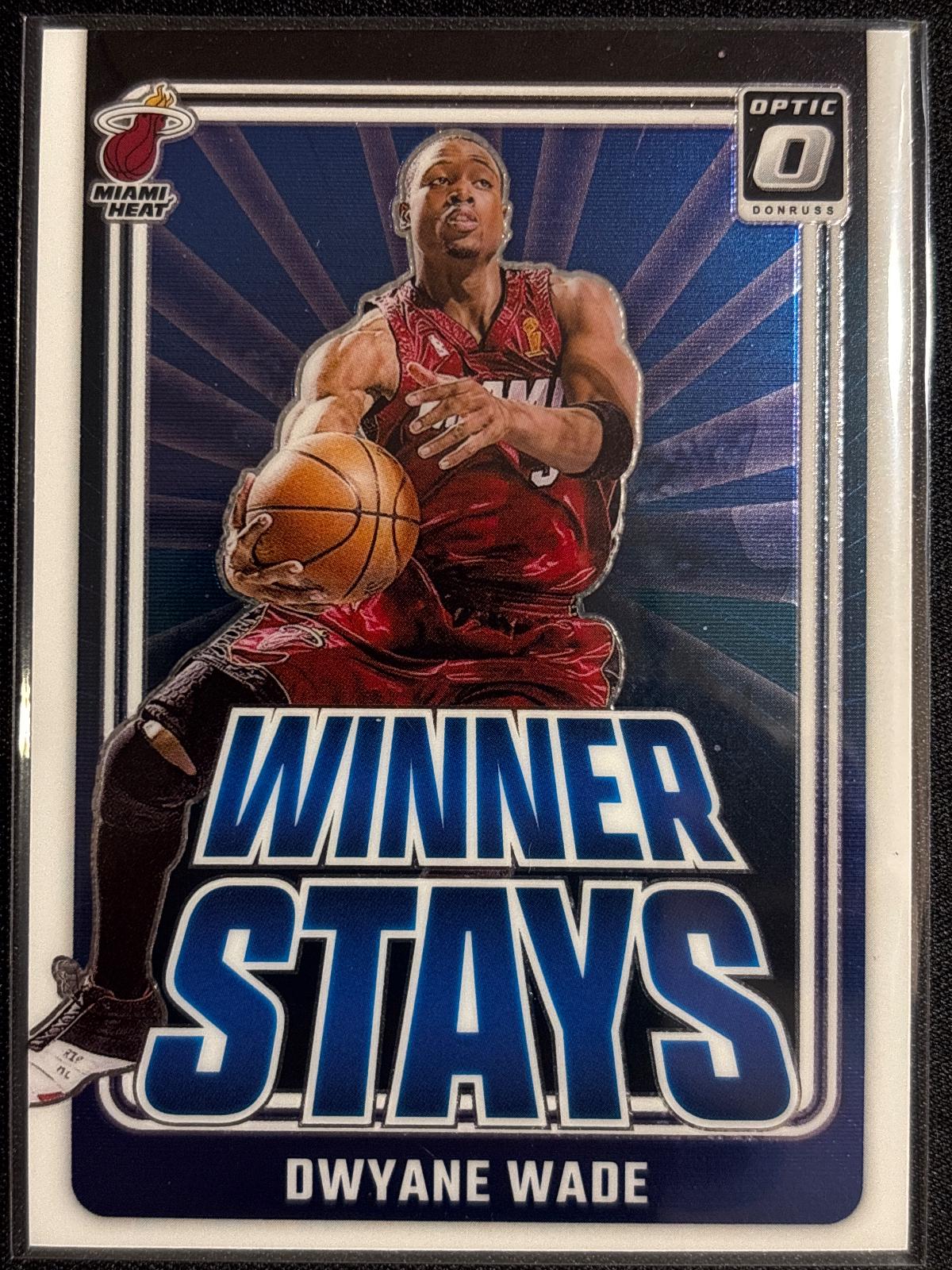 2024 Panini Donruss Optic Winner Stays Dwyane Wade #20 card
