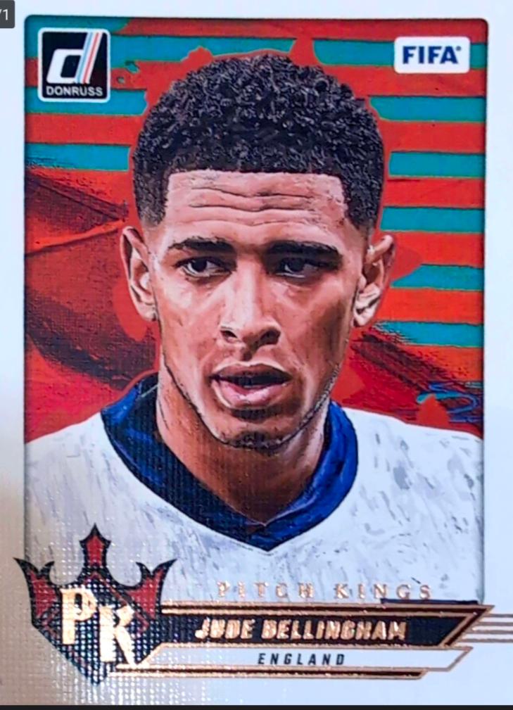 2024 Panini Donruss Pitch Kings Jude Bellingham #2 card