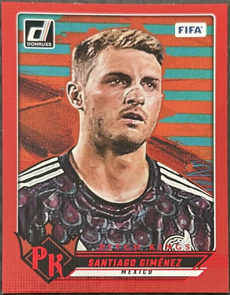 2024 Panini Donruss Pitch Kings Santiago Gimenez [Red] #15 card