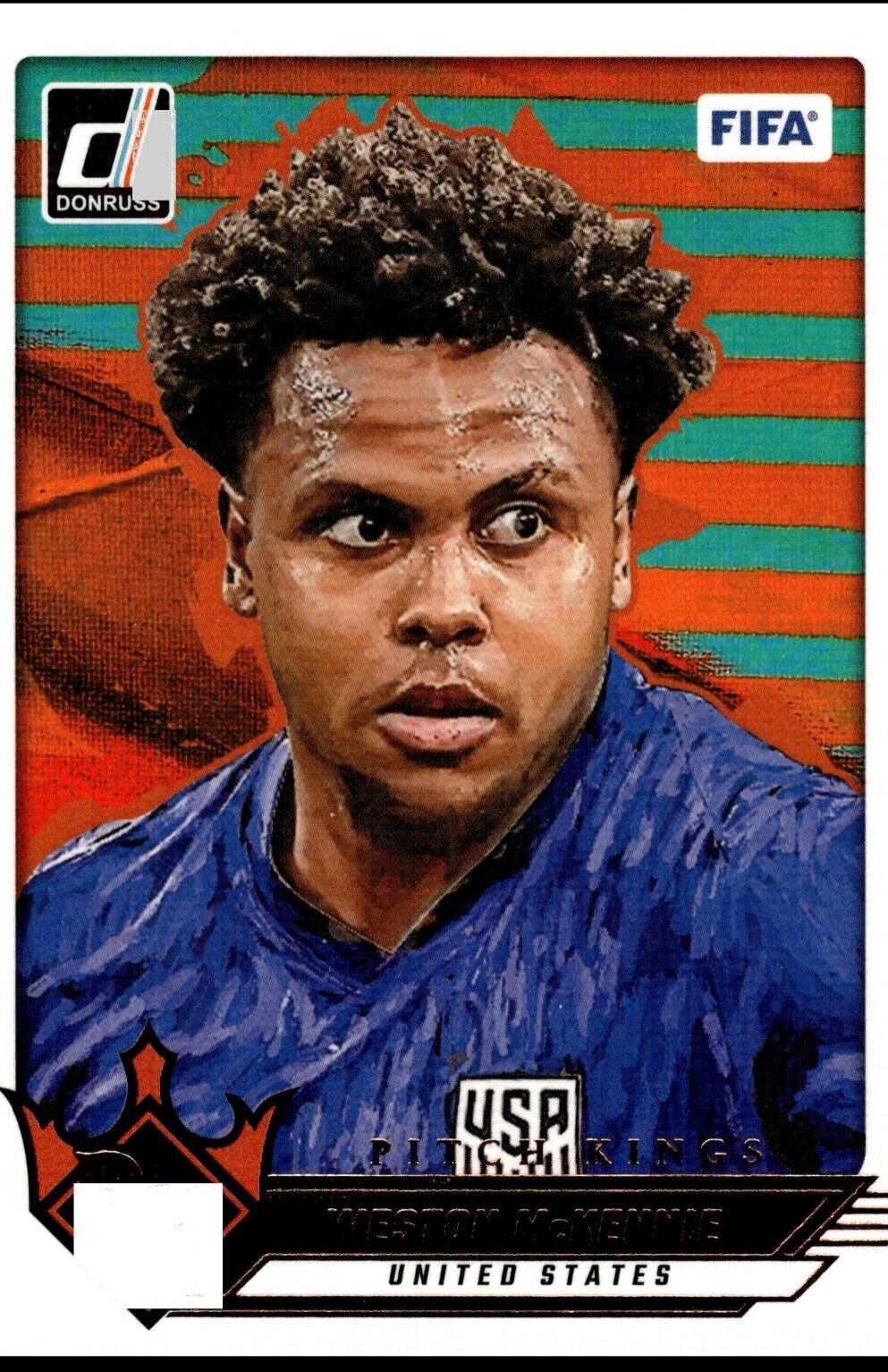 2024 Panini Donruss Pitch Kings Weston McKennie #12 card