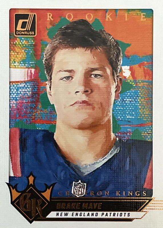 2024 Panini Donruss Rookie Gridiron Kings Drake Maye #3 card