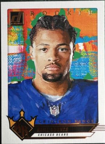 2024 Panini Donruss Rookie Gridiron Kings Rome Odunze #7 card