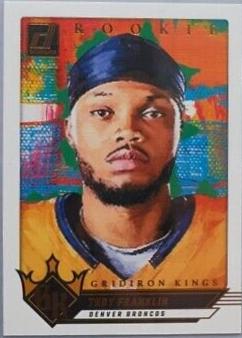2024 Panini Donruss Rookie Gridiron Kings Troy Franklin #18 card
