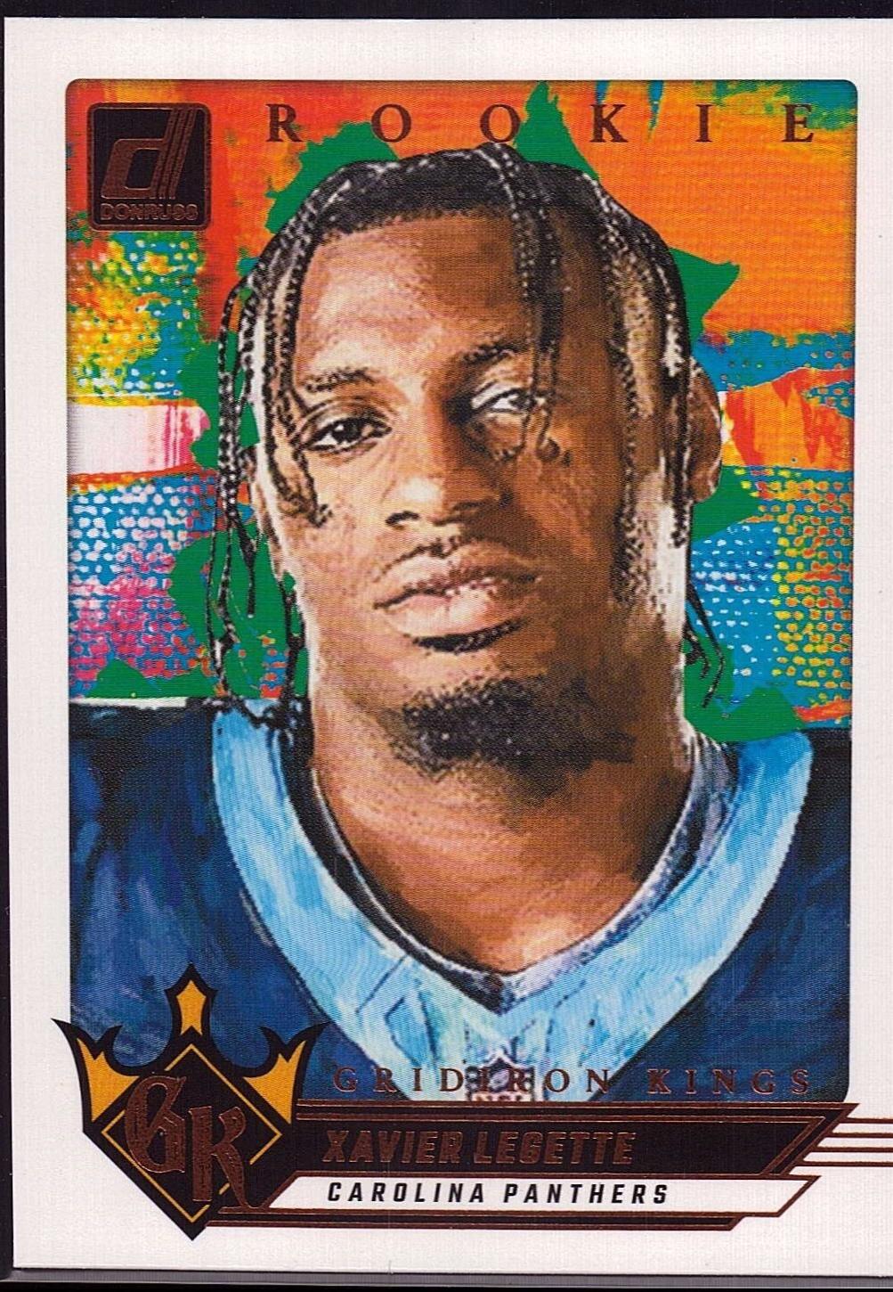 2024 Panini Donruss Rookie Gridiron Kings Xavier Legette #19 card