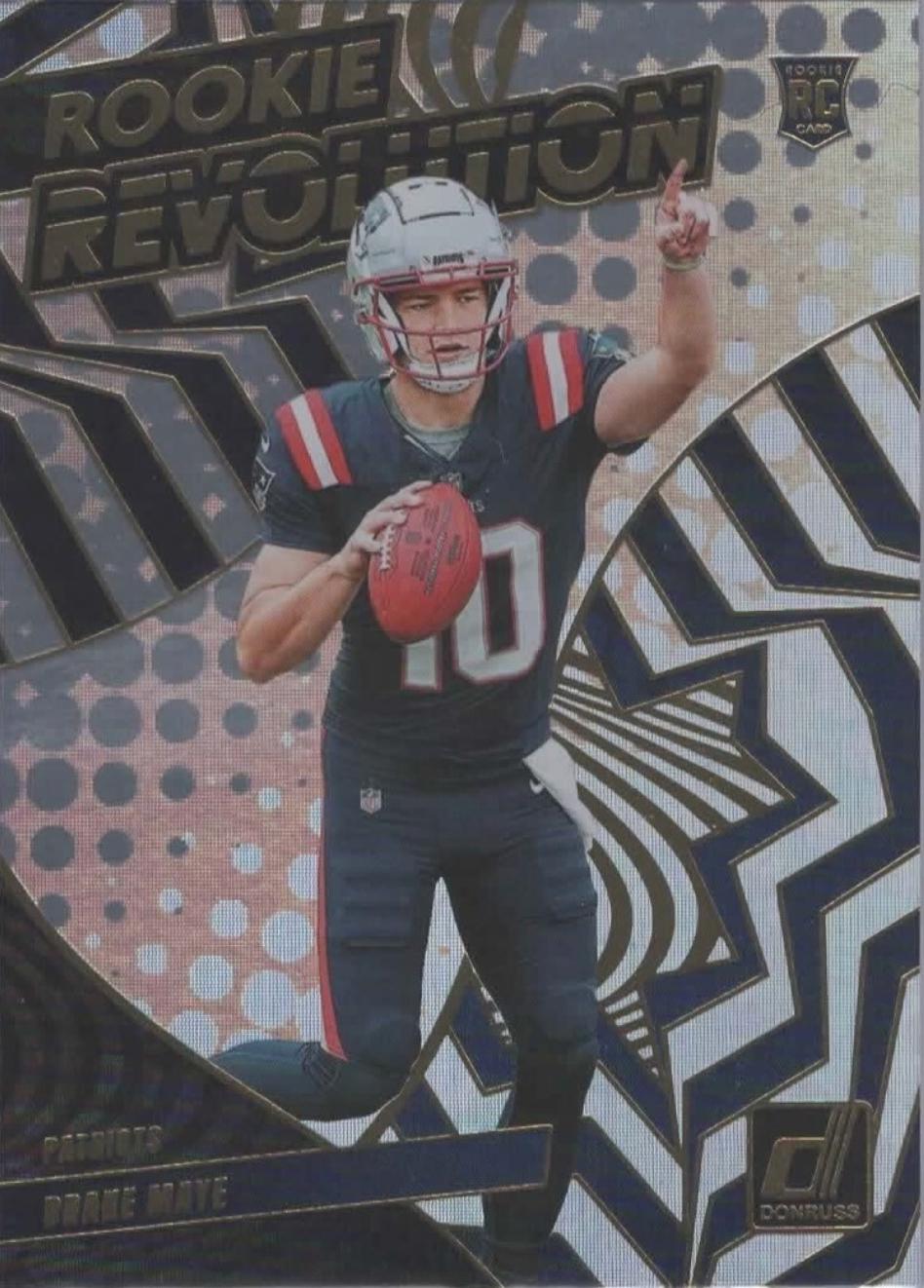 2024 Panini Donruss Rookie Revolution Drake Maye #18 card