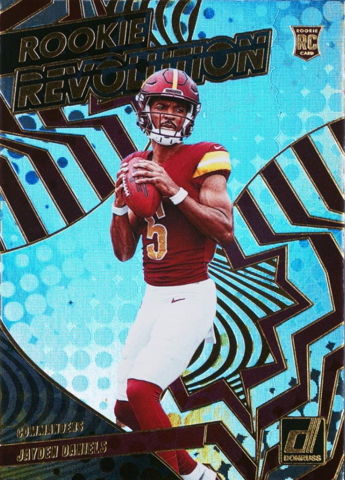 2024 Panini Donruss Rookie Revolution Jayden Daniels #9 card
