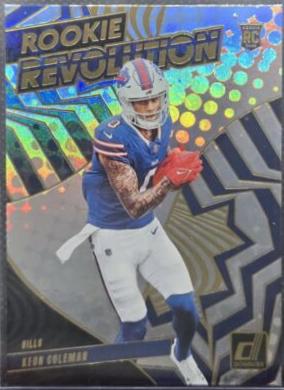 2024 Panini Donruss Rookie Revolution Keon Coleman #20 card