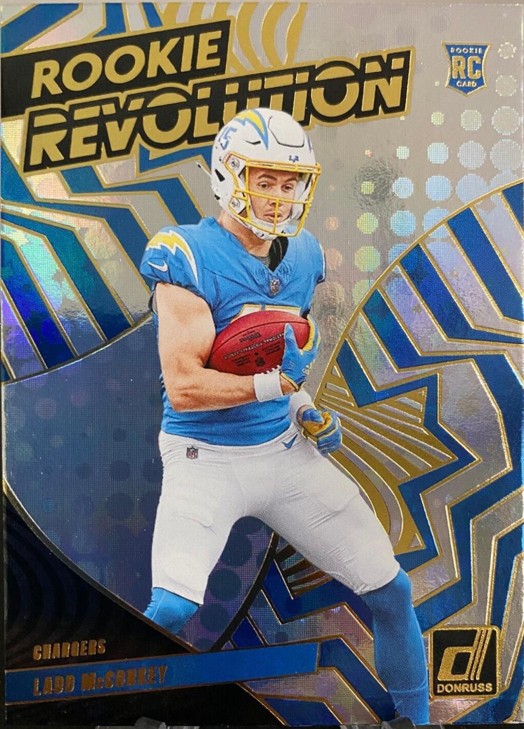2024 Panini Donruss Rookie Revolution Ladd McConkey #4 card